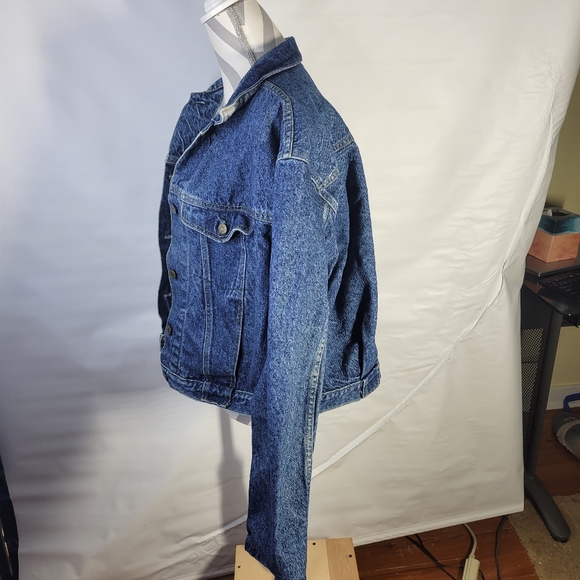 Vintage Womans Lee Jean/Denim Jacket Size Large Made in USA CA00492 RN34783 - Picture 8 of 10
